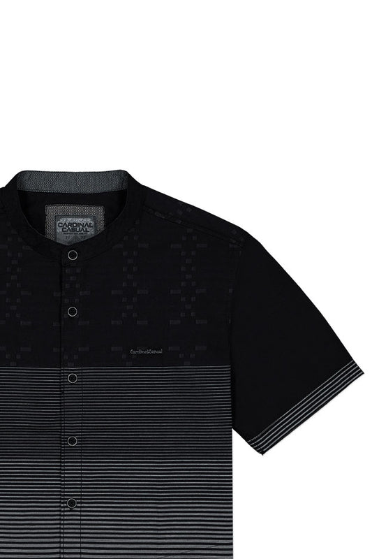 CARDINAL CASUAL KEMEJA KOKO TANGAN PENDEK 49 (HITAM)