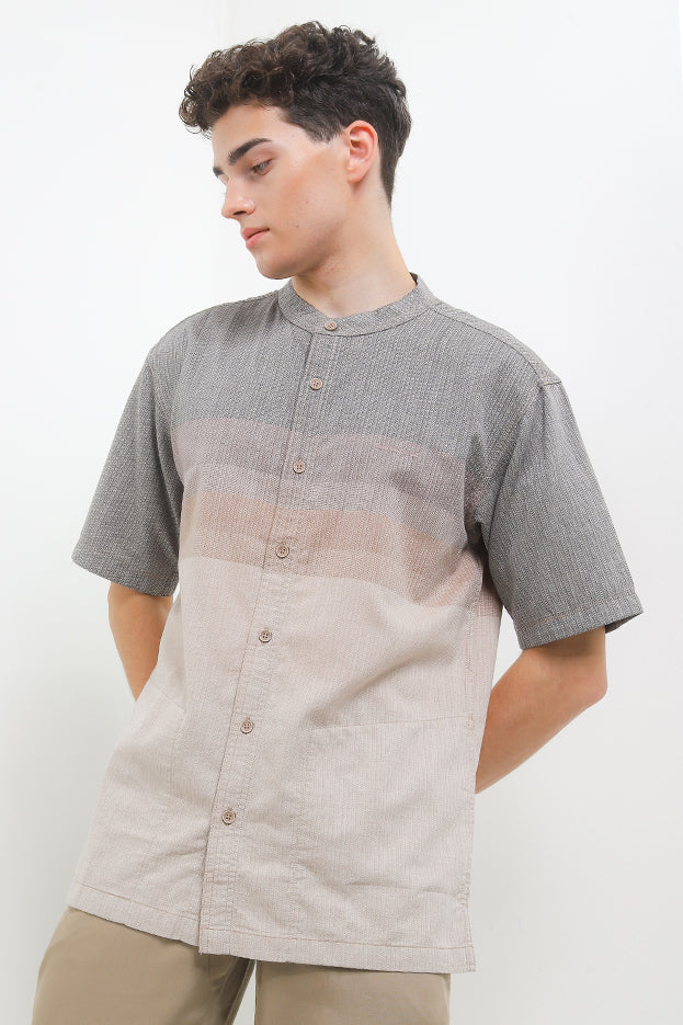 Cardinal Kemeja Koko Lengan Pendek E0853P03B