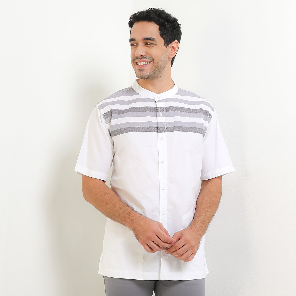 Cardinal Kemeja Koko Lengan Pendek E0885P08A