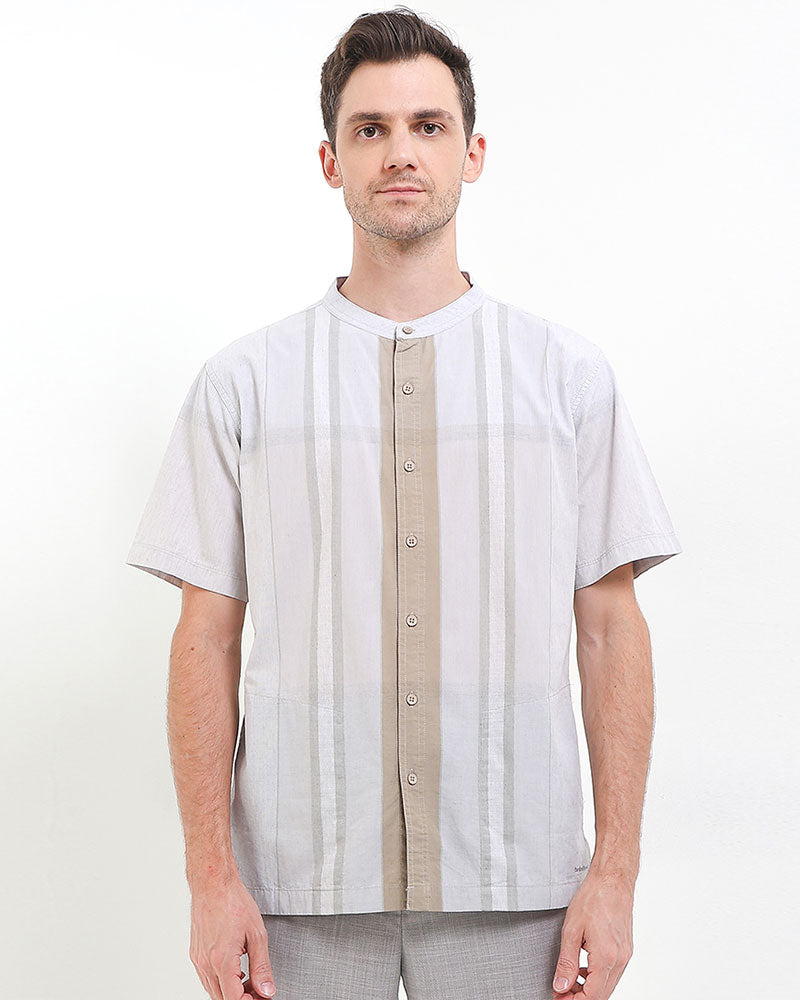 Cardinal Kemeja Koko Lengan Pendek E0909P05C