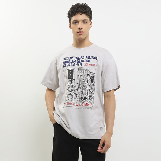 Cardinal T-Shirt Oversize Pria E0005P04A