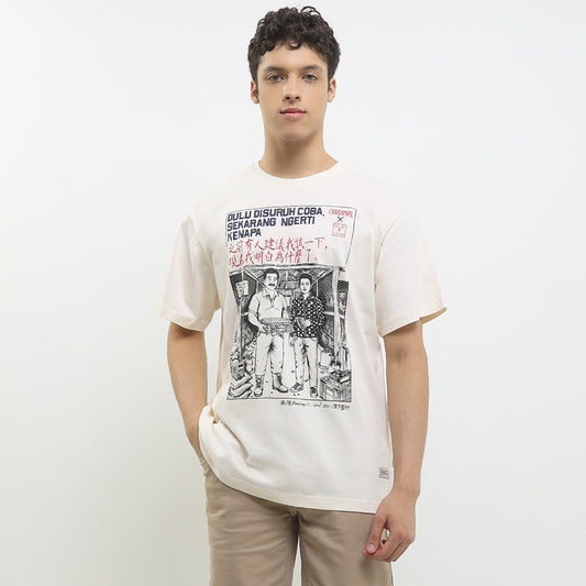 Cardinal T-Shirt Oversize Pria E0006P08D