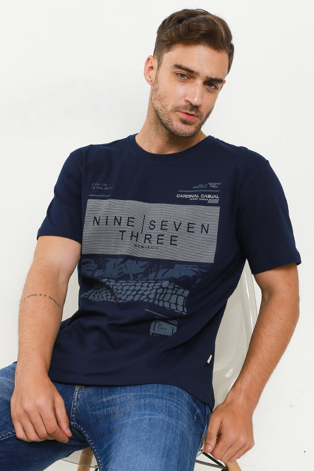 T-Shirt Pria Cardinal E1620P02H