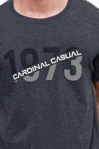 T-Shirt Pria Regular Cardinal E1653P04D