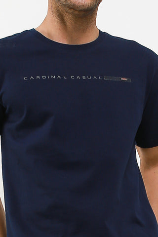 T-Shirt Pria Cardinal E1658P02H