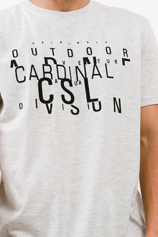 T-Shirt Pria Cardinal E1690P04C