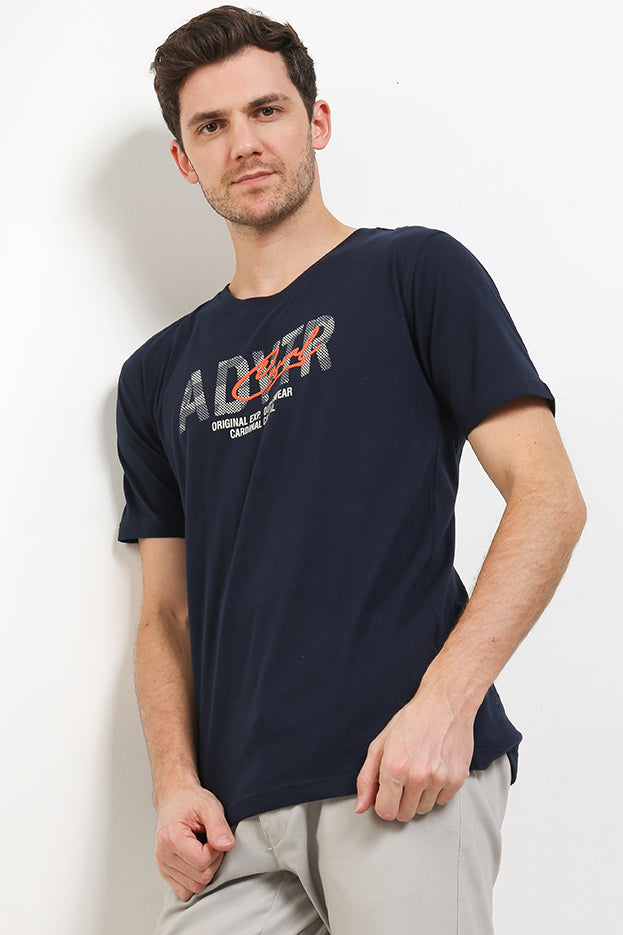 T-Shirt Pria Cardinal E1718P02H