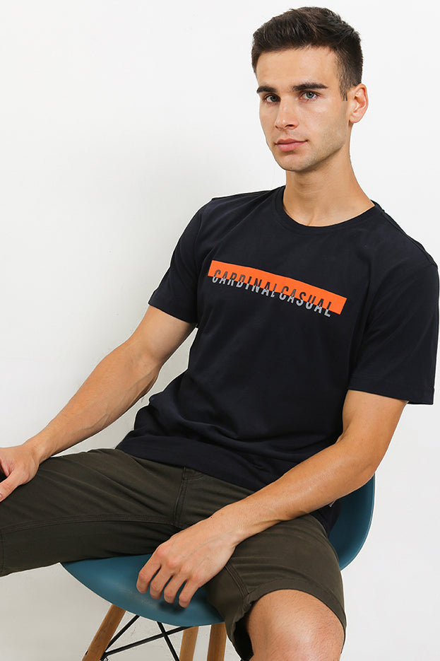 T-Shirt Pria Cardinal E1866P01A