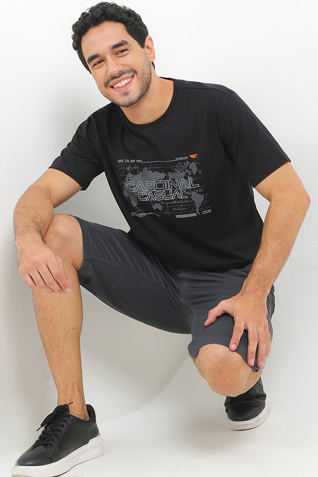 Cardinal T-Shirt Pria E2052P01A