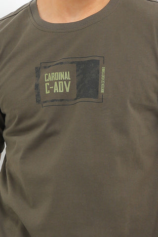 Cardinal T-Shirt Pria E2060P06E