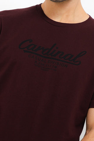 Cardinal T-Shirt Pria E2130X11F