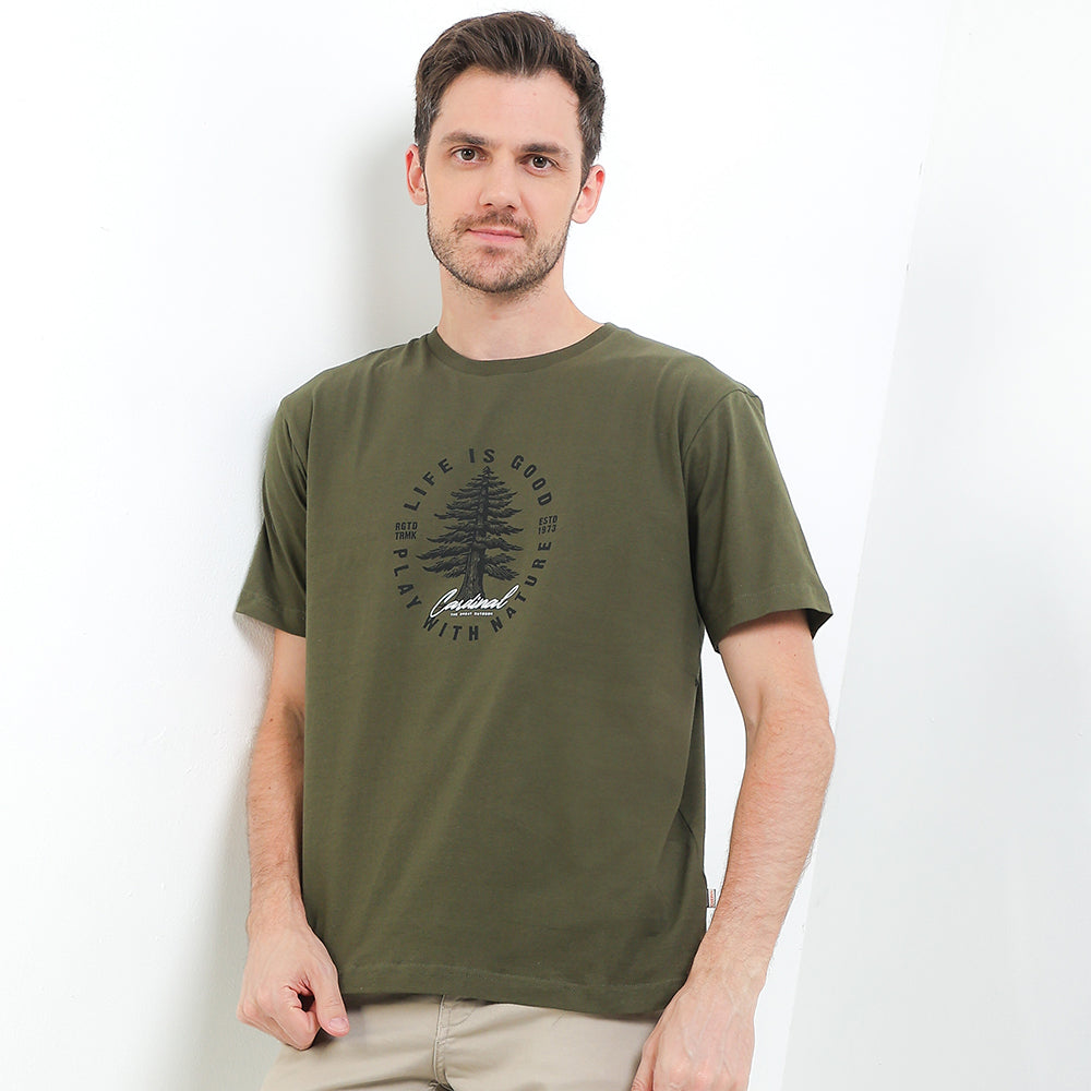 Cardinal T-Shirt Pria E2261X06E