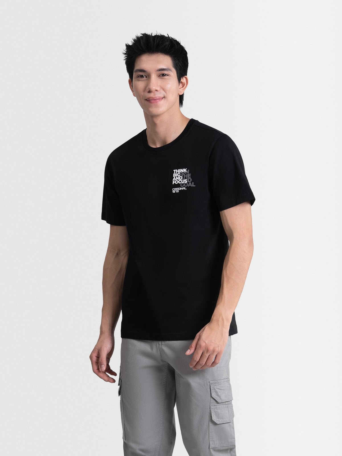 Cardinal T-Shirt Pria E2450P01A