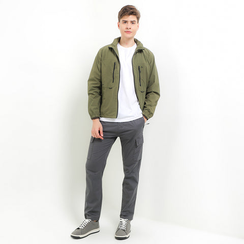 Cardinal Jaket Relaxed Pria EL006J06A