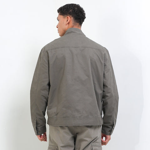 Cardinal Jaket Boxy Cropped Pria E0001J03G