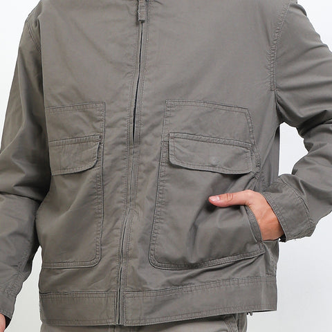 Cardinal Jaket Boxy Cropped Pria E0001J03G