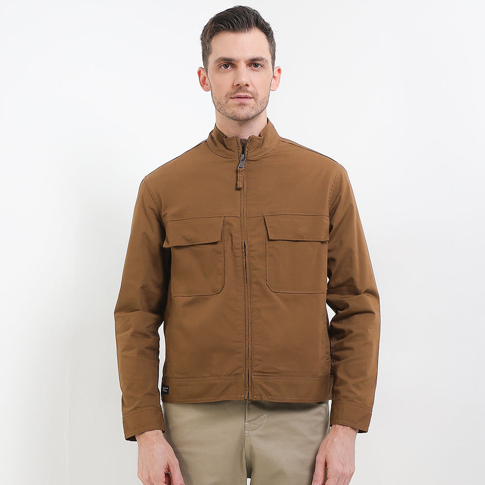 Cardinal Jaket Boxy Cropped Pria E0009J03B
