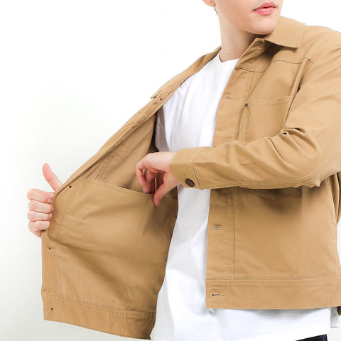 Cardinal Jaket Alter Boxy Cropped Pria EL003J03E