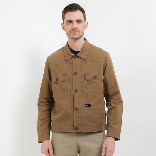 Cardinal Jaket Boxy Cropped Pria EL005J03B
