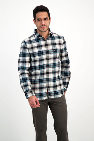 Kemeja Pria Slim Fit Lengan Panjang Cardinal E0118J04E