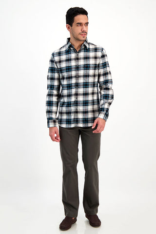 Kemeja Pria Slim Fit Lengan Panjang Cardinal E0118J04E