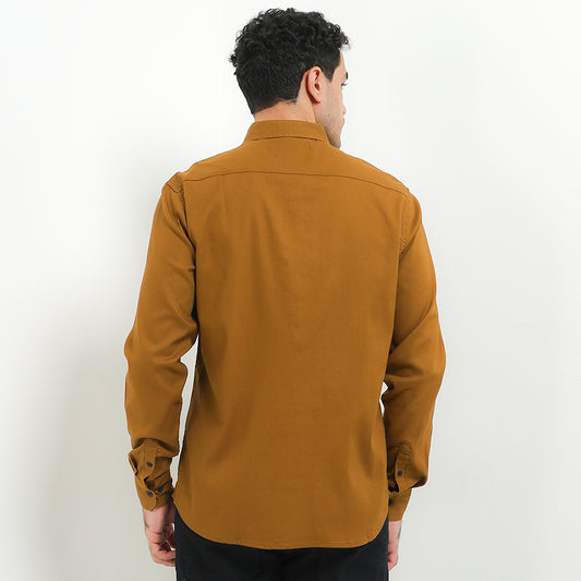 Cardinal Kemeja Lengan Panjang Slim Fit Pria E0160J03B