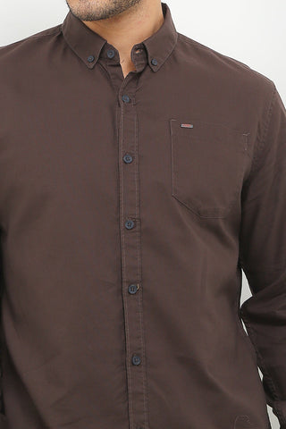 Cardinal Kemeja Lengan Panjang Slim Fit Pria E0168J03C