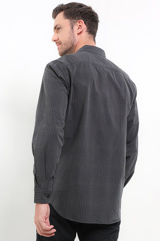 Cardinal Kemeja Lengan Panjang Slim Fit Pria E0174J06F