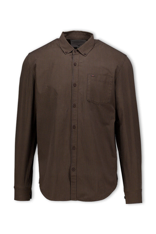 Cardinal Kemeja Lengan Panjang Slim Fit Pria E0175J03F