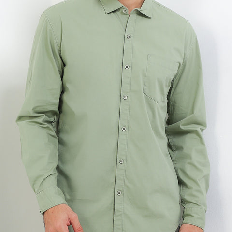 Cardinal Kemeja Lengan Panjang Slim Fit Pria E0183J06A