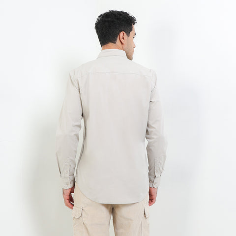 Cardinal Kemeja Lengan Panjang Slim Fit Pria E0184J05A
