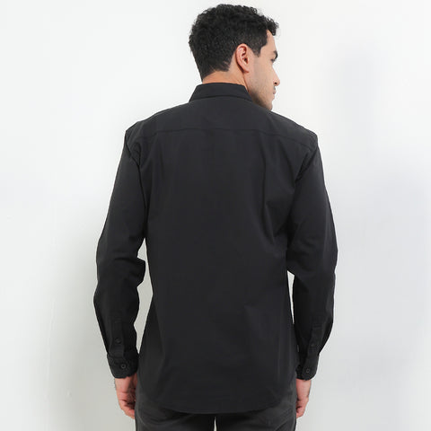 Cardinal Kemeja Lengan Panjang Slim Fit Pria E0185J01A