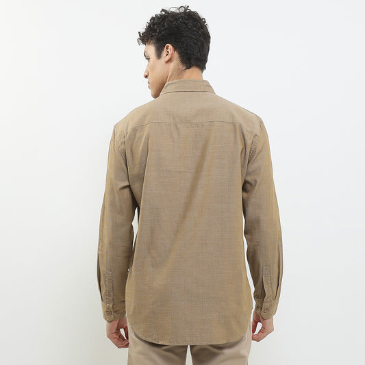 Cardinal Kemeja Lengan Panjang Slim Fit Pria E0188J03B