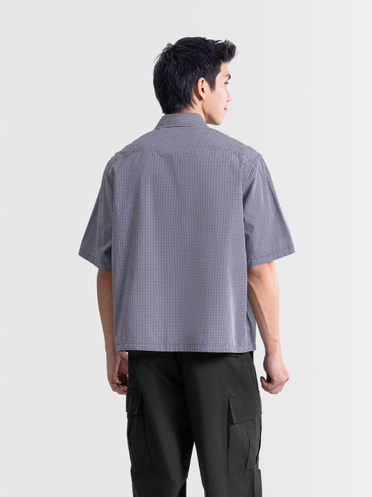 Cardinal Kemeja Lengan Pendek Boxy Pria E0009P01A