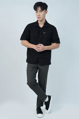 Cardinal Kemeja Lengan Pendek Boxy Pria Big Size EL002O01F