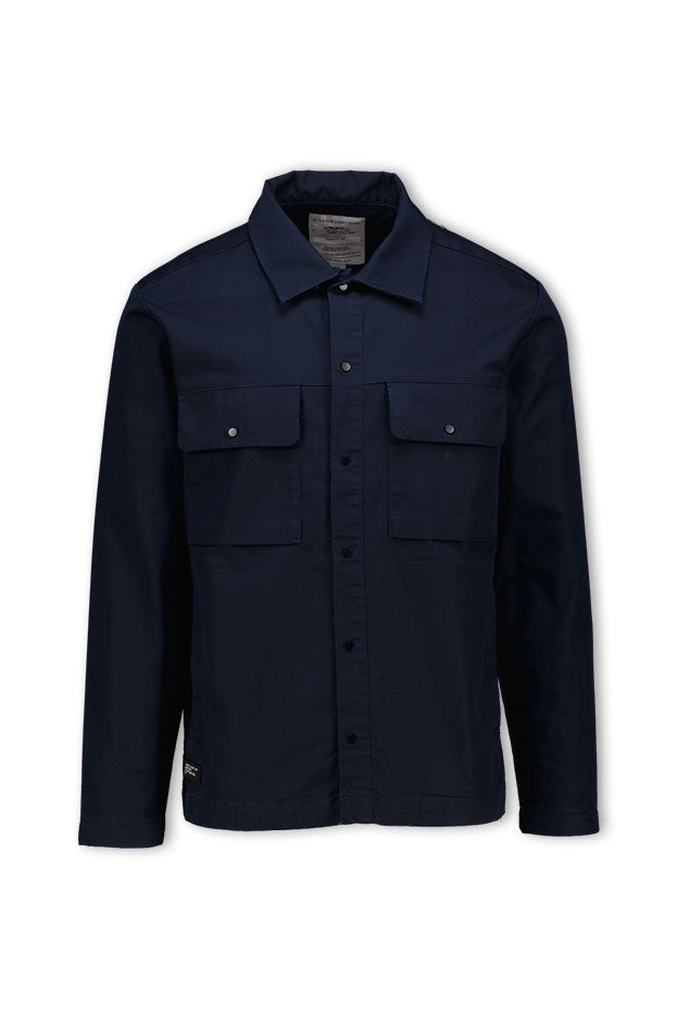 Cardinal Kemeja Lengan Panjang Overshirt Pria E0006J02H