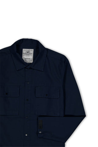 Cardinal Kemeja Lengan Panjang Overshirt Pria E0006J02H