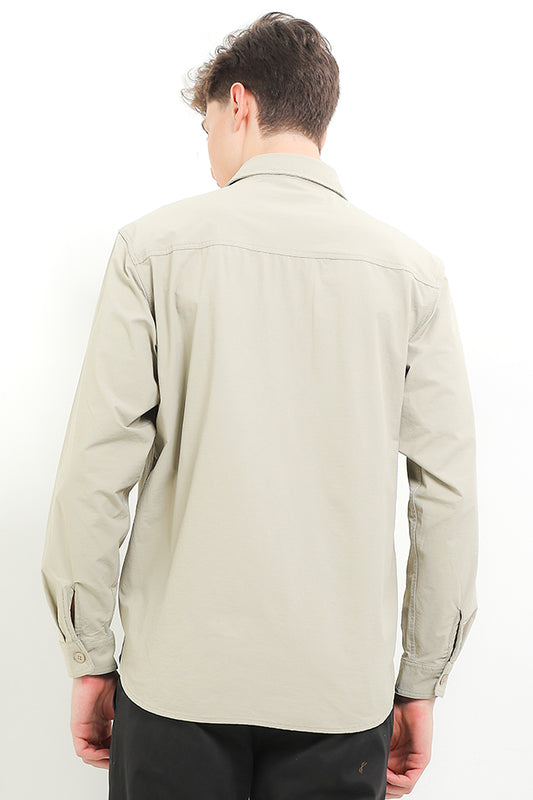 Cardinal Kemeja Lengan Panjang Overshirt Pria E0008J04H