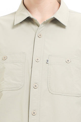 Cardinal Kemeja Lengan Panjang Overshirt Pria E0008J04H