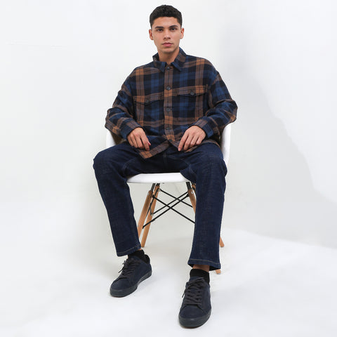 Cardinal Kemeja Lengan Panjang Overshirt Pria E0013J02H
