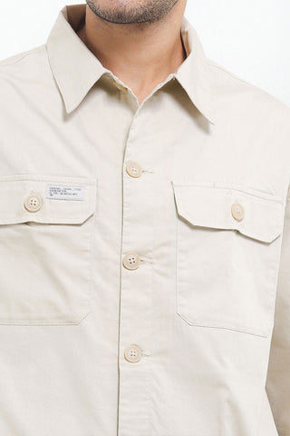 Cardinal Kemeja Lengan Panjang Overshirt Alter Pria EL001J05C