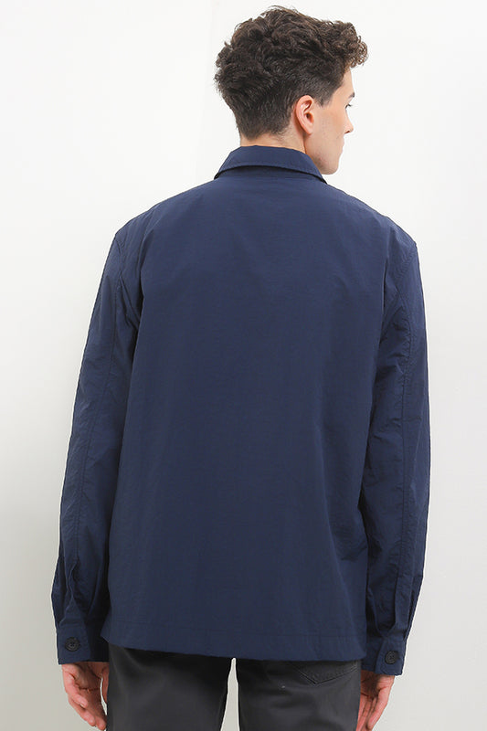Cardinal Kemeja Lengan Panjang Overshirt Pria Big Size EL002N02H