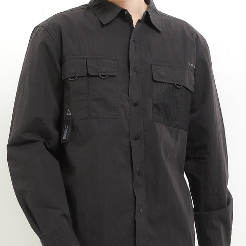 Cardinal Kemeja Lengan Panjang Overshirt Pria EL003J01A
