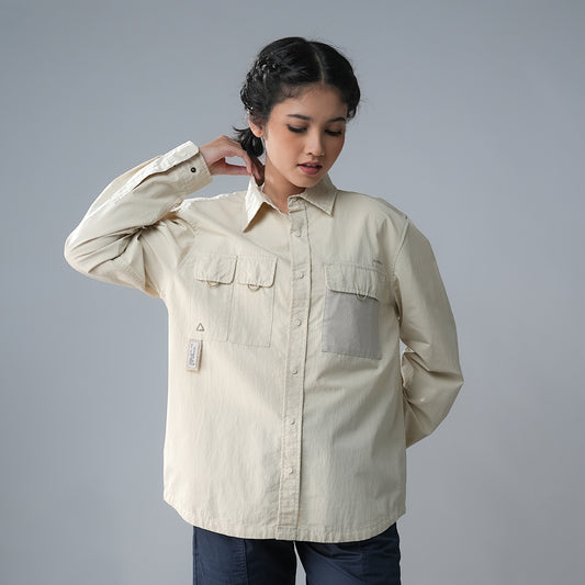 Cardinal Kemeja Lengan Panjang Overshirt Pria EL005J05A
