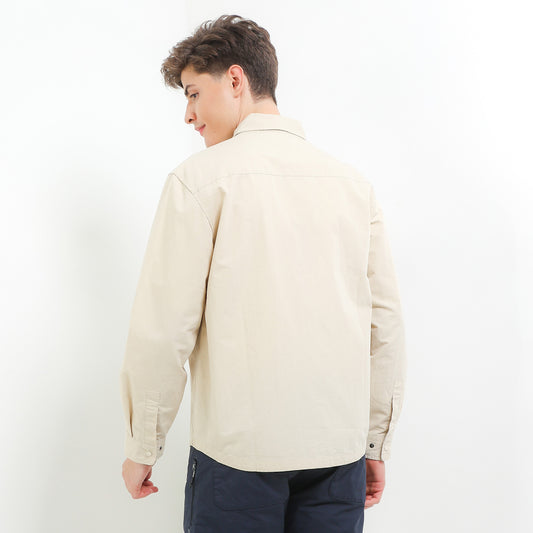 Cardinal Kemeja Lengan Panjang Overshirt Pria Big Size EL005N05A