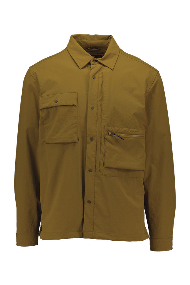 Cardinal Kemeja Alter Lengan Panjang Overshirt Pria EL007J03B
