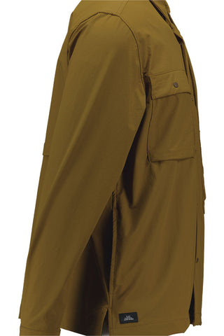 Cardinal Kemeja Alter Lengan Panjang Overshirt Pria EL007J03B