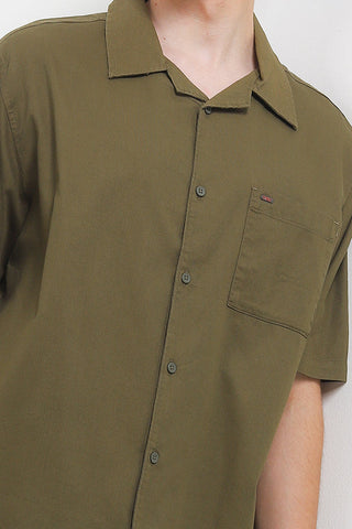 Cardinal Kemeja Lengan Pendek Oversize Pria E0003P06F