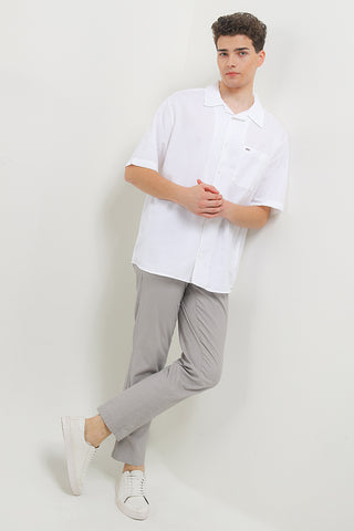 Cardinal Kemeja Lengan Pendek Oversize Pria E0004P08A