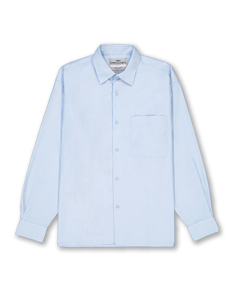 Cardinal Kemeja Lengan Panjang Oversize Pria E0022J02B